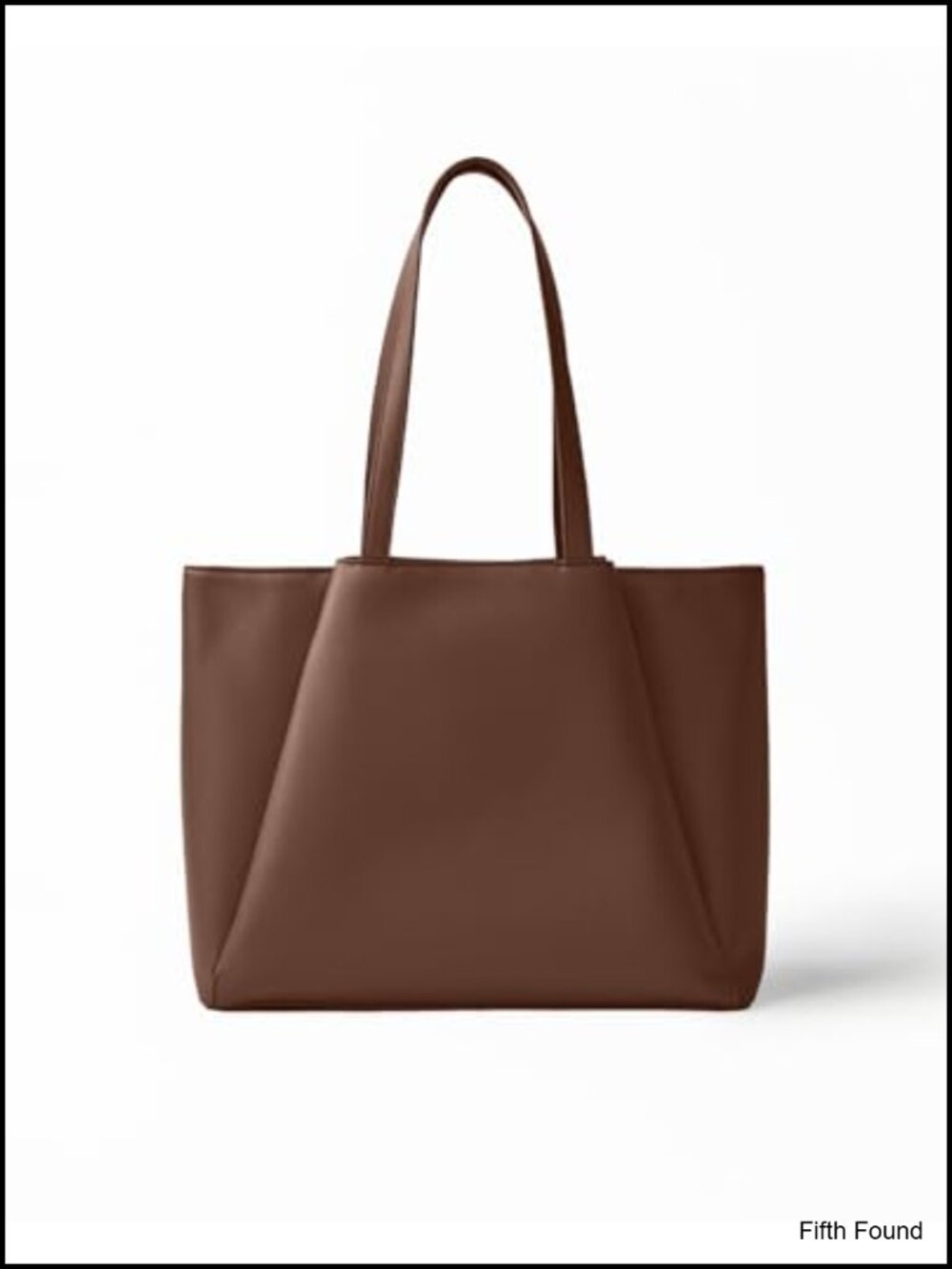 Vegan Leather Work Tote Laptop Bag 15.6" Zip Pockets